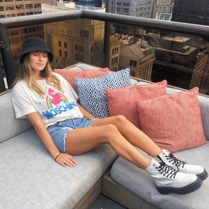 Moschino x Sims Pixel Capsule Lamacorn Tee